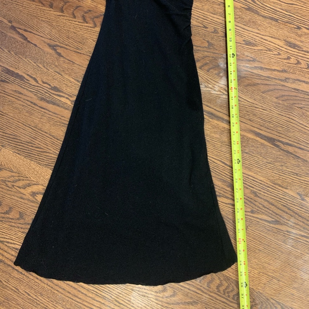 STRAPLESS CASHMERE DRESS - Picture 10 of 11